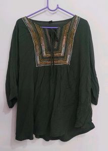 Beautiful Olive Green Tunic