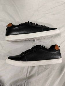 HX London Black Casual Shoes