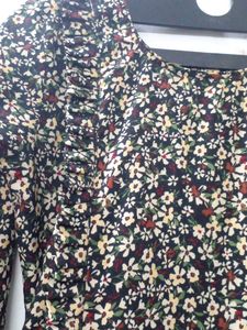 Floral Print Maxi Dress