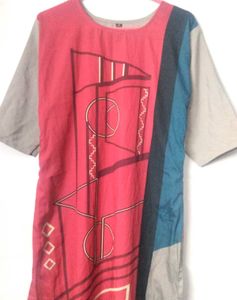 Abstract Print kurta✨