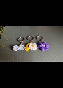 Cute Crochet Keychains
