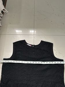Black Net Kurti