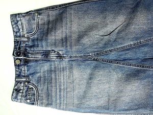 Denim Midi Skirt