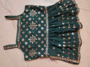 Green Lehenga Choli Set
