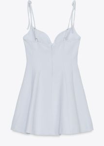 ZARA SHORT BOW DRESS