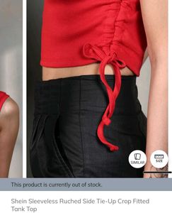 🍒New w/ Tag Red Shein Top🍒