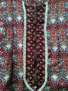 Maternity Churidar Kurti And Dupatta