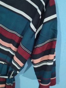 Striped Casual Dress