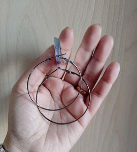 Silver Hoop Earrings