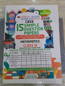 CBSE 15 SAMPLE QUESTION PAPERS CLASS 12