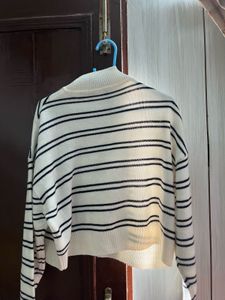 Striped Knit Sweater