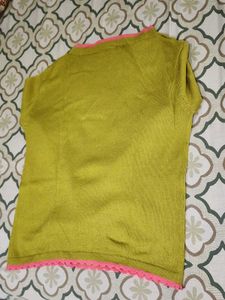 Olive Green Knit Sweater