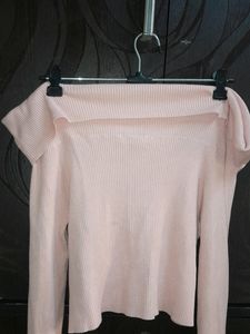 Off Shoulder Crop Top