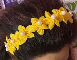 Floral hairband & earrings set