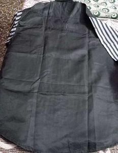 branded Stylish Black Shirt ( 2xl , 44 Size)