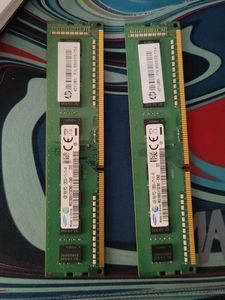 TWO 4GB RAM PC Samsung M378B5173CB0-CK0 DDR3 24