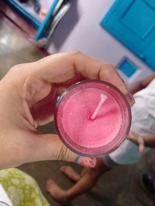 Decorative Glass Candle