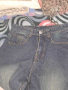 Wide Leg Denim Jeans