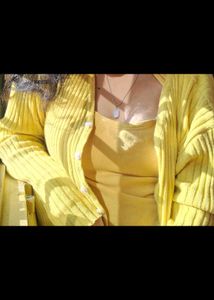 Warm Sunshine Yellow Knit Top......winter perfect.