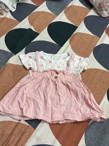 Kids Cotton Casual Dress