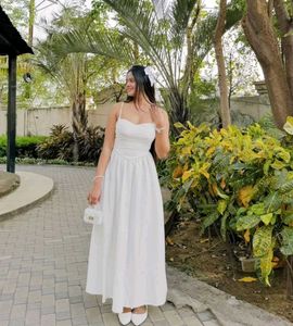 Savana White Dress
