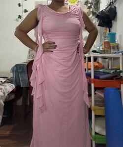 Pink Midi Dress
