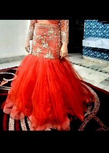 Gorgeous Orange Lehenga Choli