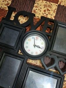 Love Photo Frame Clock