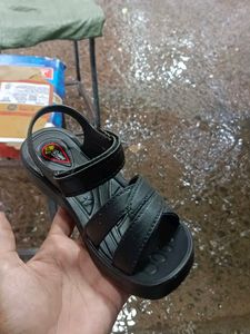 Girls Black Sandels