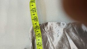 Silver Cami velvet top.new..38 around L