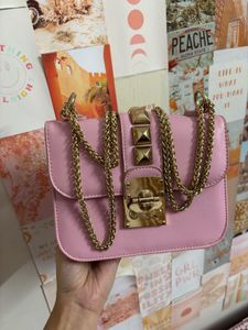 Pink Shoulder Bag And Sling