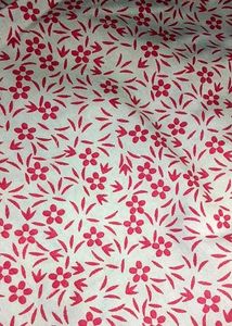 Floral Print Short Kurti with Embroidery