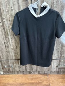 Black Collar Tshirt