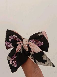 Flower Bow For Both Long And Short Hair