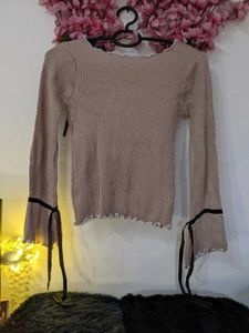 Small Size Designer Woolen Top