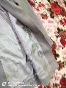 Chic Light Blue Coat