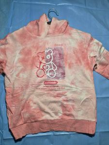 Cute Bear Print Hoodie