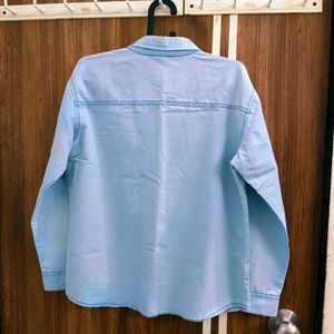 🛍️ Light Blue Denim Shirt ⭐⭐⭐⭐