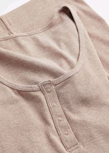 HM Fitted pyjamas in soft, ribbed jersey made from