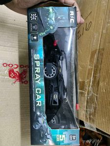 Batman Man Night Rider Car With Smoke