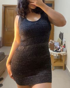 Sparkly Black Dress