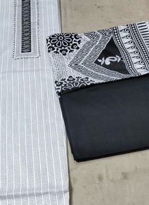 3 Piece Cambric Cotton