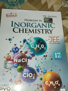 Inorganic Chemistry JEE Book