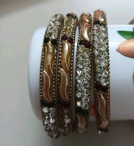 Embellished Bangle Set