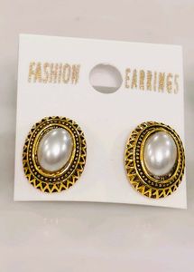 Vintage Style Earrings - Combo of 3 pair