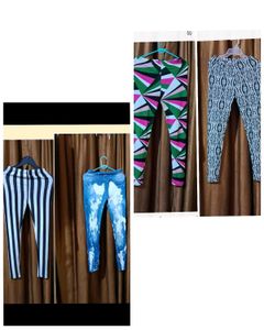 Combo Of 4 Leggings Size 32 Inches