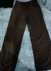 Brown Denim Jeans