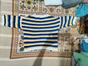 Striped Knit Sweater