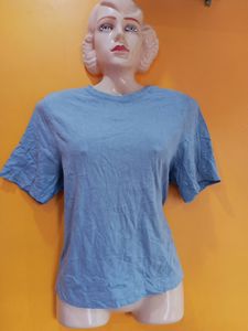 Blue Crewneck Tshirt