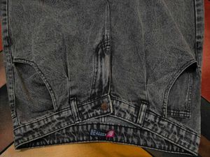 Black Grey Boyfriend Jeens For Women